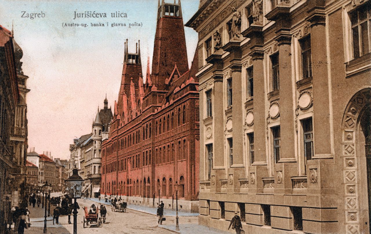 Jurišićeva ulica oko 1905.-1910. godine B